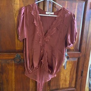 Ladies Thong Bodysuit. Melograce Rico. Size Large